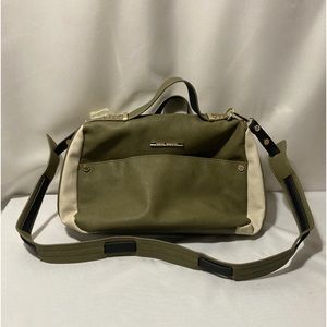 Steve Madden Purse Sage/Cream/Pink